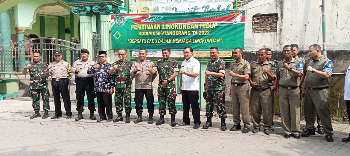 Kodim 0506/Tgr Gelar Pembinaan Lingkungan Hidup TA 2022