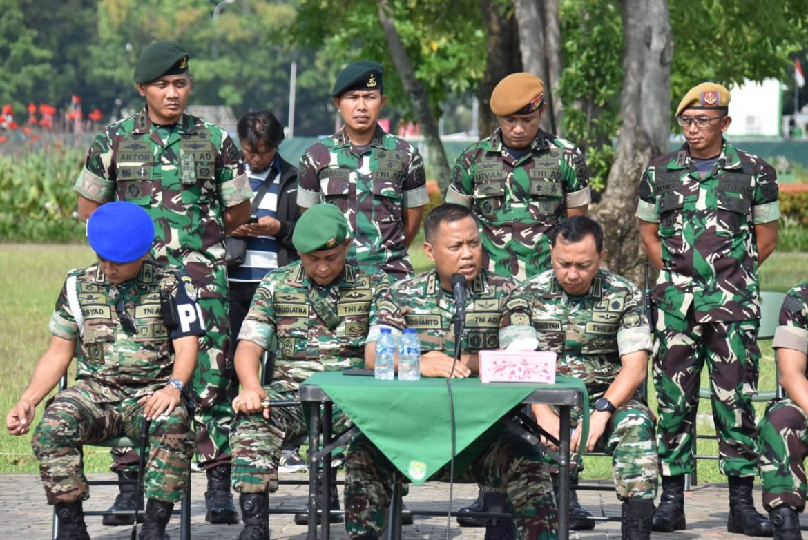 Pasukan Pengamanan Aksi Unjuk Rasa Demo 411 Laksanakan Apel Kesiapan