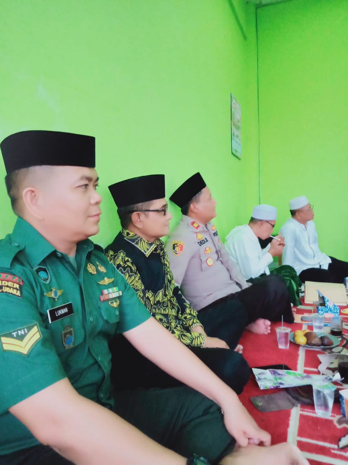 Sertu Lukman Hadiri Pengajian Bulanan Bersama MUI