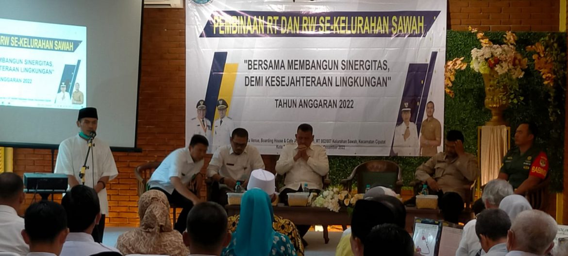 Babinsa Koramil 05/Cpt Hadiri Giat Program Pembinaan RT/RW Sekeluarahan