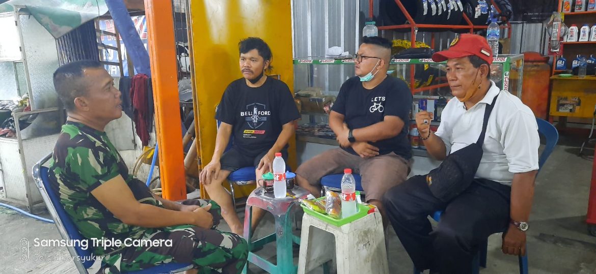 Keakraban Dan Keharmonisan Danramil 05/Cpt&nbsp; Bersama Warga Di Wilayah Teritorialnya
