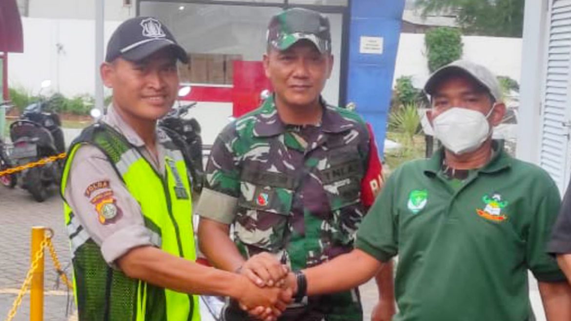 Àksi Babinsa Koramil 03/GP Sertu Heru Wahyana Damaikan Perselisihan Warga Binaan