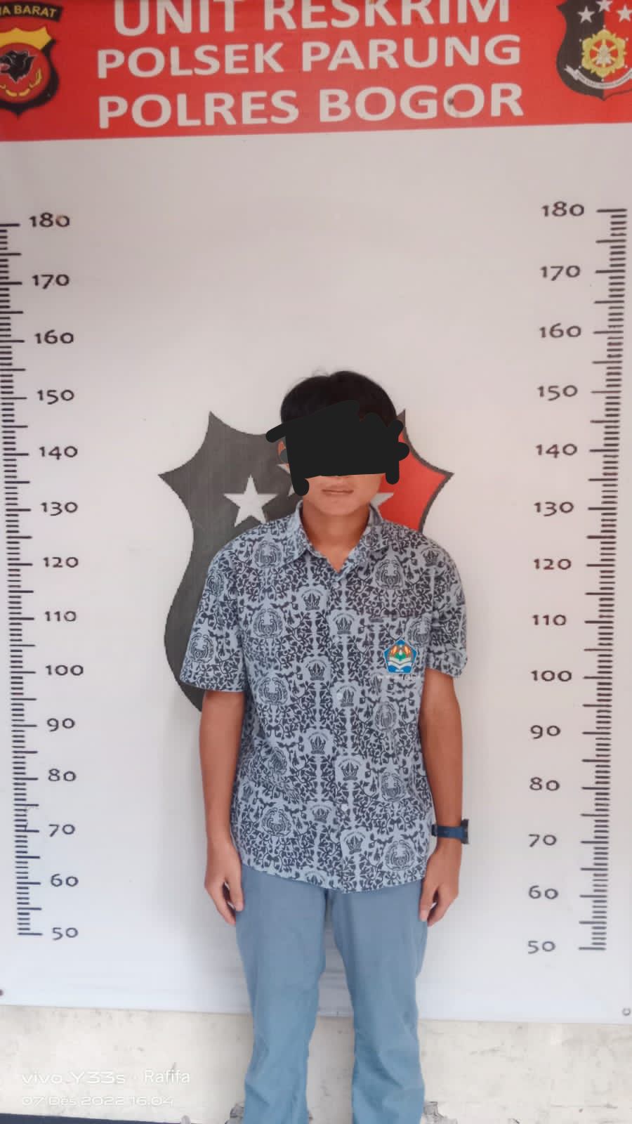 Polsek Parung Bergerak Cepat Amankan 4 Pelajar Terlibat Tawuran