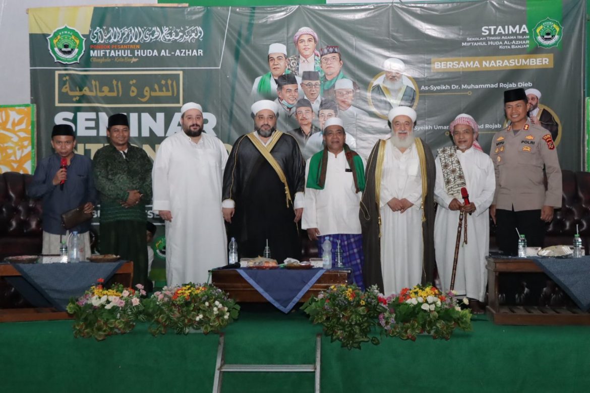 Seminar Internasional Bersama Syeikh Muhammad Rojab Dieb Damaskus Suriah, Kapolres Banjar: Wujudkan Kamtibmas dan Jaga Keutuhan NKRI