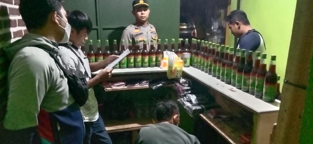 Ops Pekat Lodaya tahun 2022, Polres Banjar Berhasil Amankan Minuman Keras