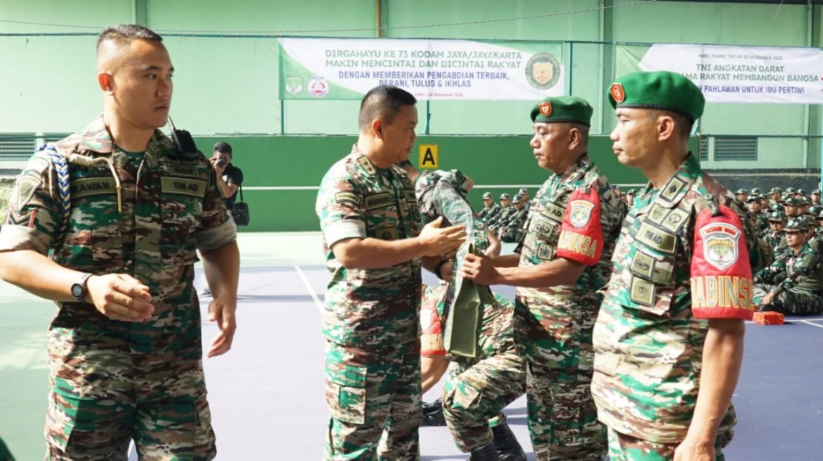 Babinsa Koramil04/CK Kembali Terima Penghargaan Pangdam Jaya sebagai Babinsa Terbaik
