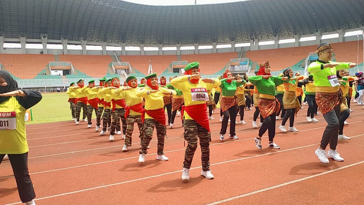 3.200 Orang Meriahkan Festival Senam Pancakarsa Tahun 2022