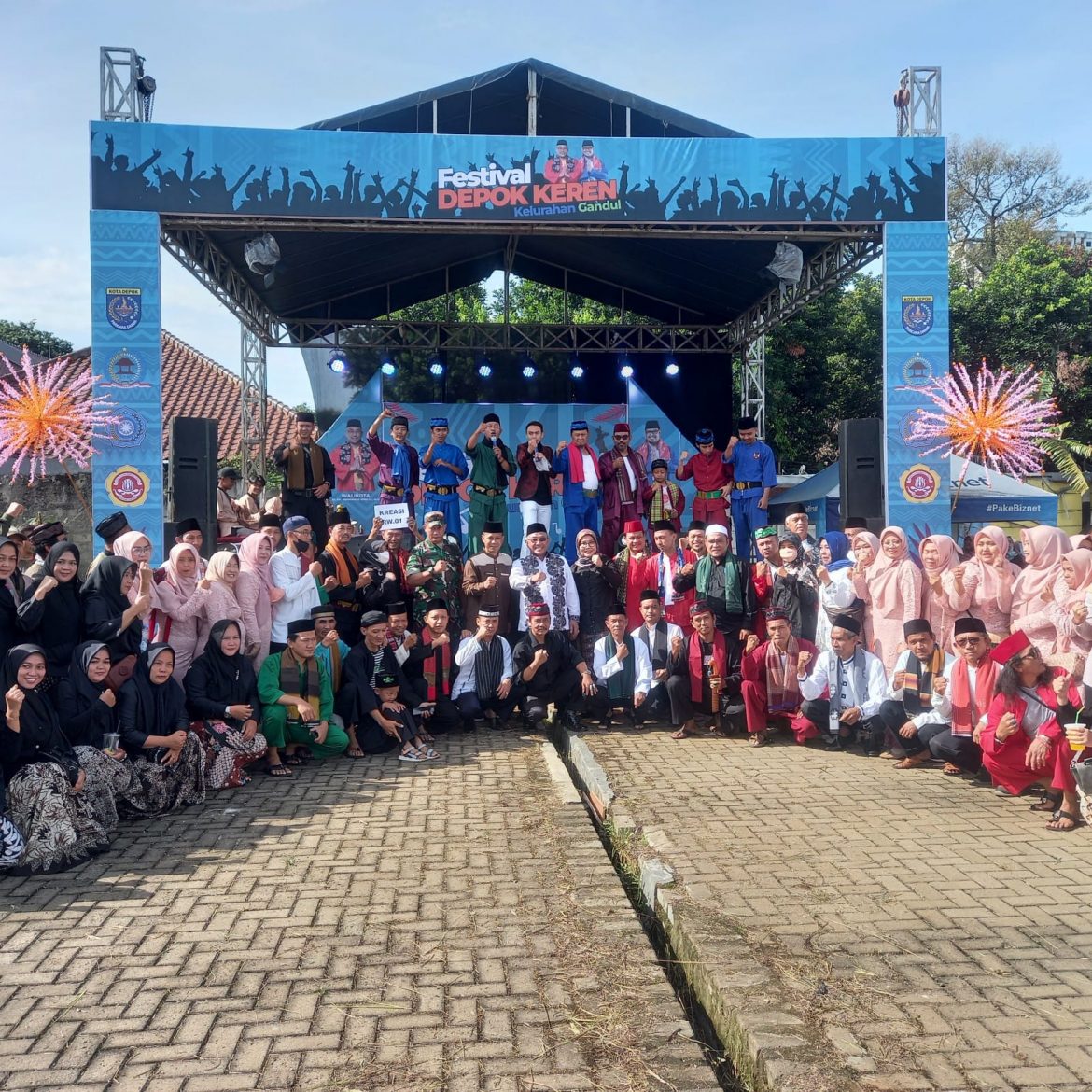 Danramil 07/Limo Bersama Forkopimda Hadiri “Depok Keren Kelurahan Gandul“