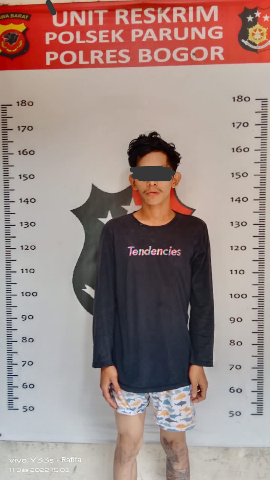 Seorang Pelaku Pencurian Kendaraan Roda Empat Yang Terjadi di Hotel Transit Parung Bogor, Berhasil di Amankan Pihak Kepolisian
