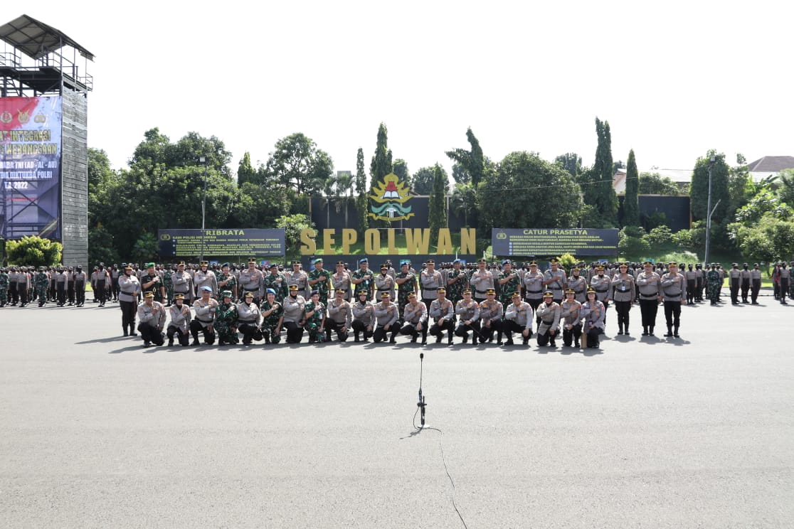 Pererat Soliditas Dan Sinergitas, Diklat Integrasi TNI-Polri Digelar