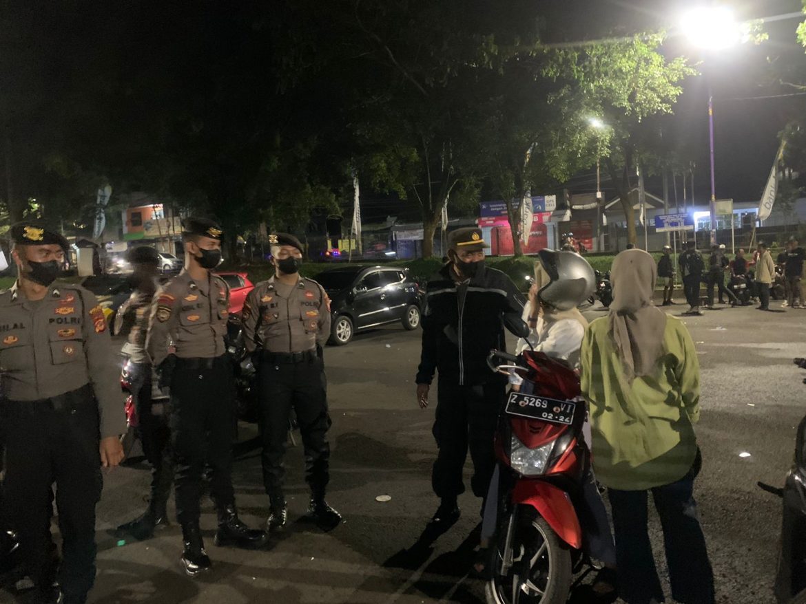 Ciptakan Wilayah Tetap Aman dan Kondusif Gabungan Satuan Pungsi Polres Ciamis Gelar Patroli KRYD