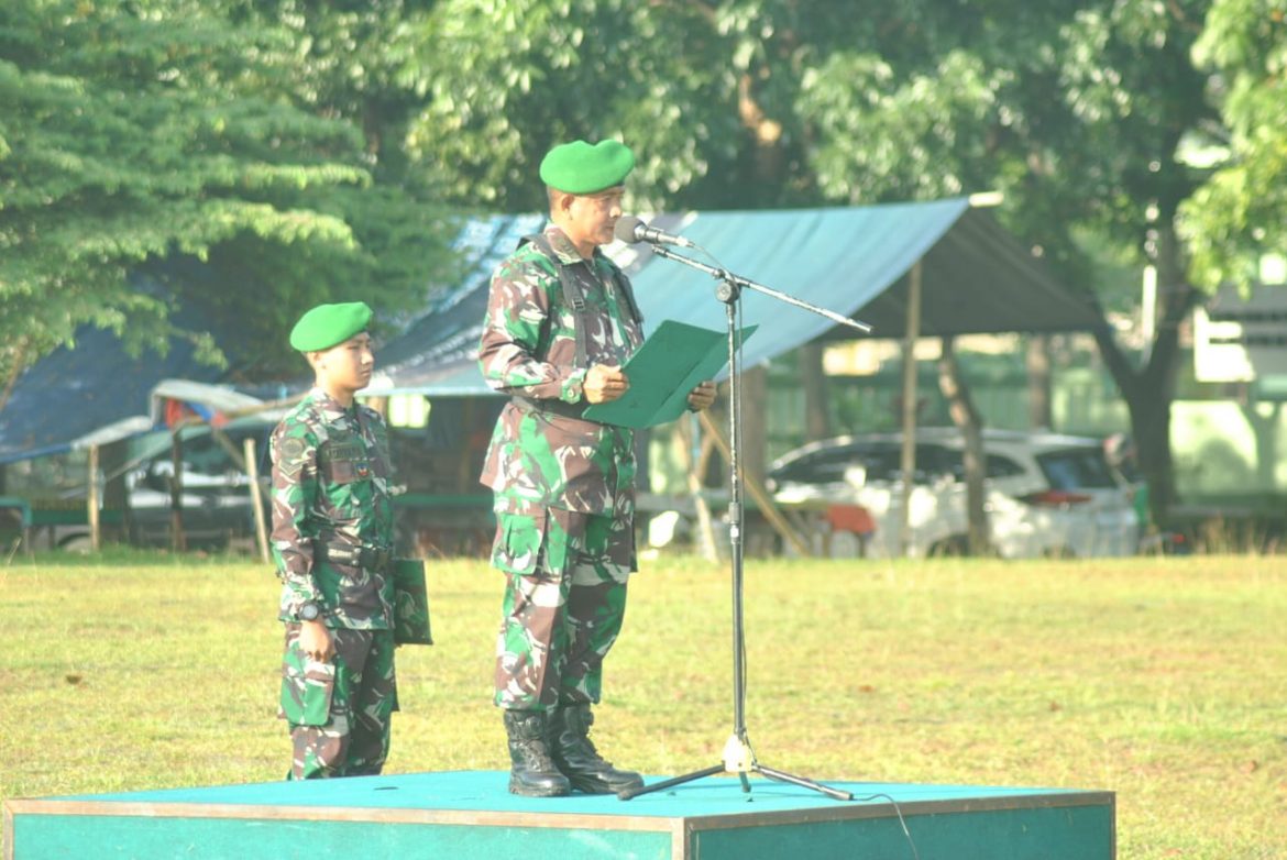 Dengan hikmat, Kodim 0510/Tigaraksa gelar upacara bendera 17 an