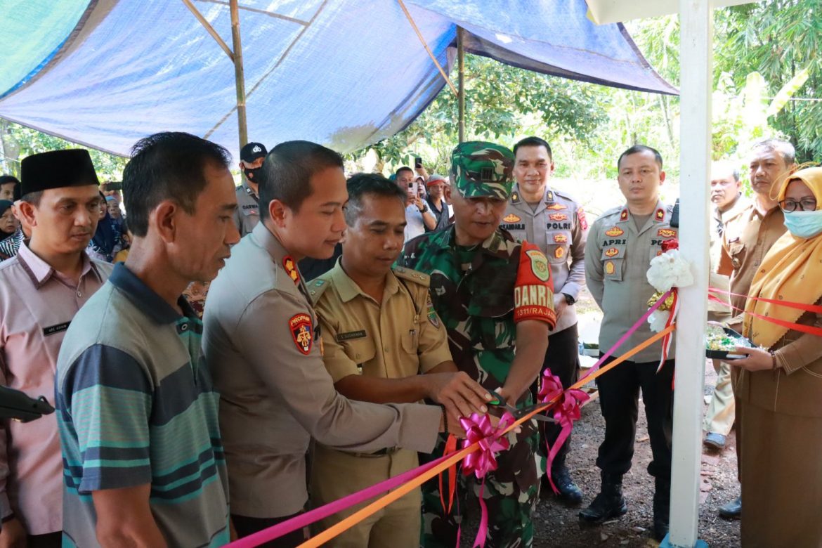 Bentuk Kepedulian Polri Kepada Masyarkat, Kapolres Ciamis Resmikan Rumah Tidak Layak Huni