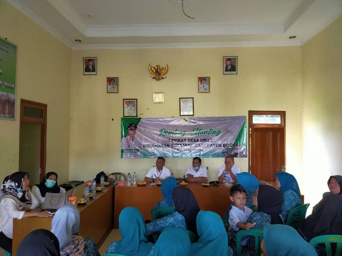 Rembuk Stunting Desa Urug Kecamatan Sukajaya Tahun 2022