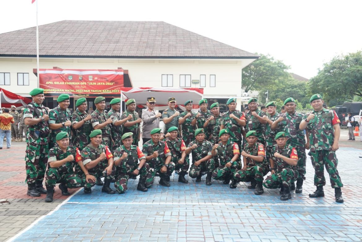 Gelar Apel Pasukan, Kapolres Metro Bekasi Bersama Dandim 0509 Berencana Akan Menerjunkan 166.322 Personel Gabungan Saat Natal dan Tahun Baru