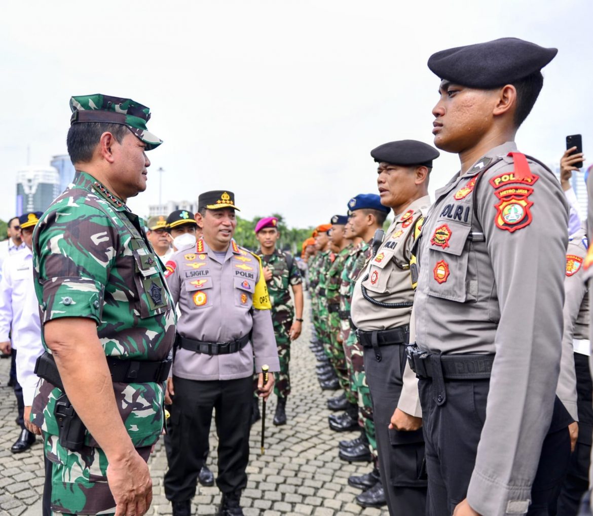 Apel Gelar Pasukan, Kapolri Pastikan Seluruh Pihak Siap Amankan Nataru