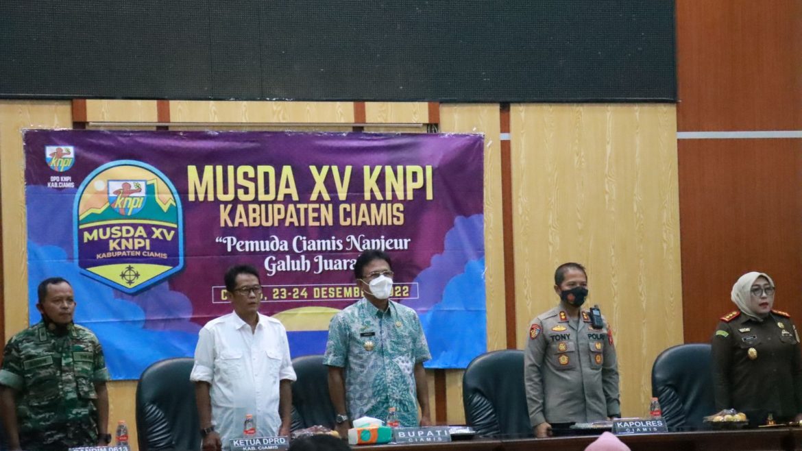 Hadiri Pembukaan Musda Ke- XV KNPI Ciamis, Begini Pesan Kapolres Ciamis