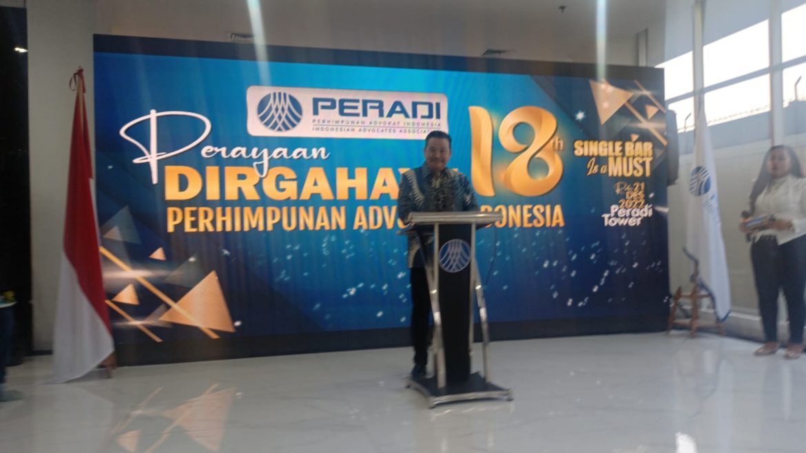Danramil 02/Matraman Kodim 0505/JT siap mendukung tugas Peradi dalam membela kepentingan masyarakat yang berlandaskan kebenaran dan keadilan