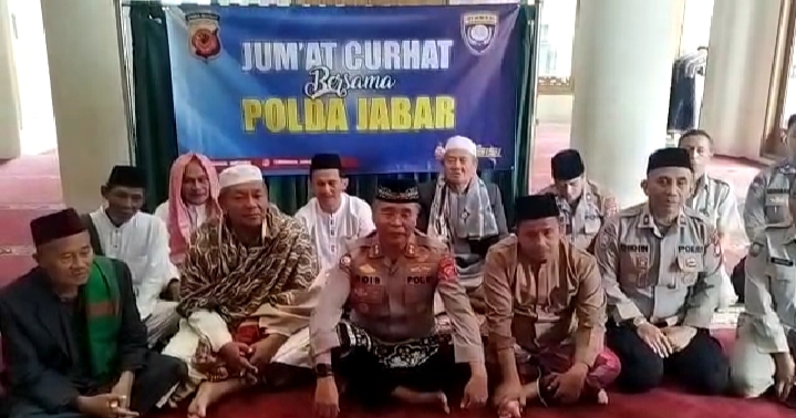 Tampung Aspirasi Dan Aduan Masyarakat Polda Jabar Gelar Jum’at Curhat