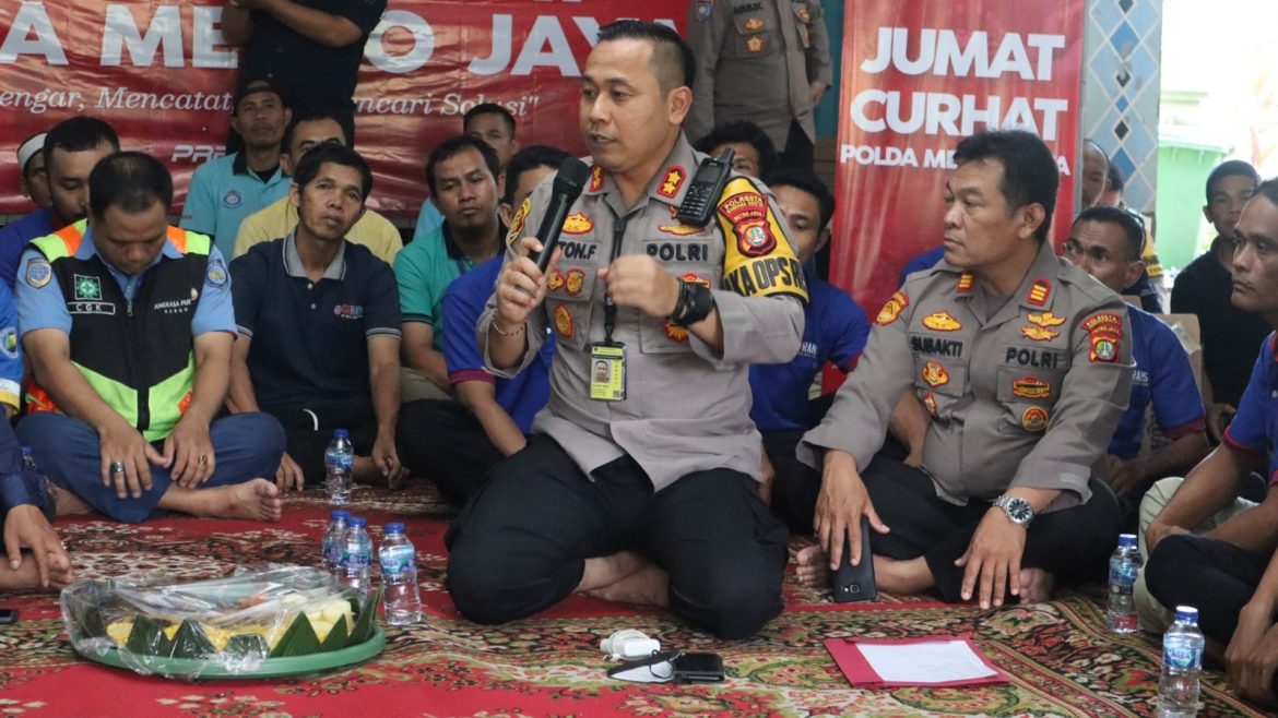Polresta Bandara Soekarno-Hatta Laksanakan Program Jumat Curhat Serentak Tampung Aspirasi Masyarakat