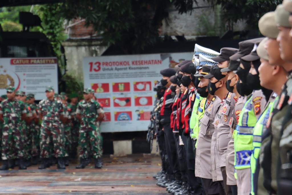 Polres Bogor Bersama Forkopimda Gelar Apel Pengamanan Tahun Baru 2023