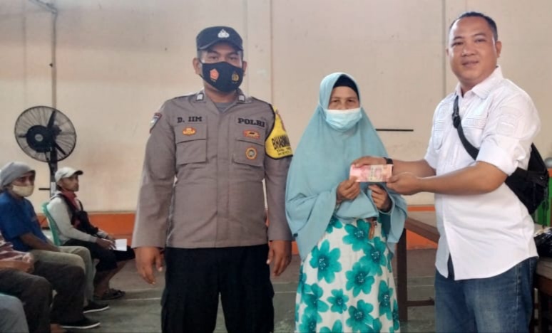 Menjamin keamanan dan ketertiban Penyaluran BLT, Personil Polres Banjar Diterjunkan