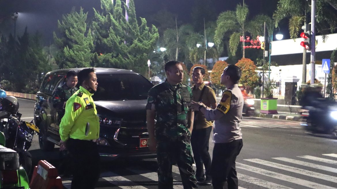 Kapolres Bersama Dandim 0613/Ciamis Pimpin Langsung Keamanan Jelang Pergantian Tahun