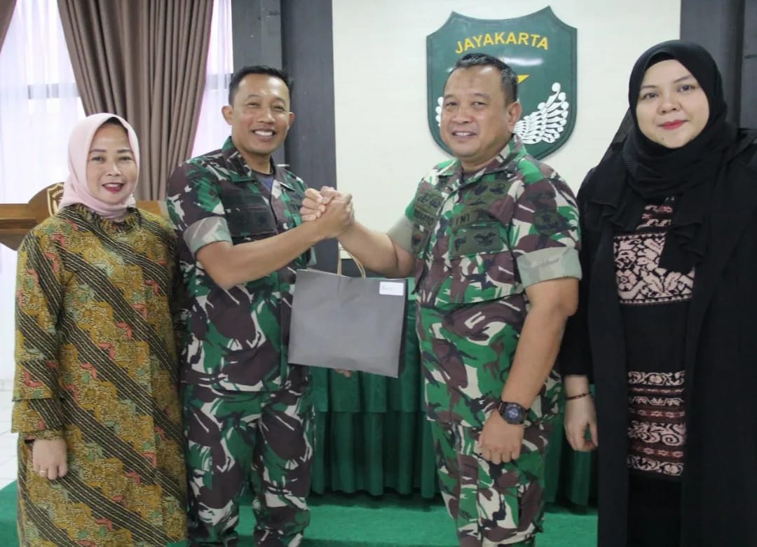 Dandim 0507/Bekasi Pimpin Acara Pelepasan Perwira Staf Teritorial