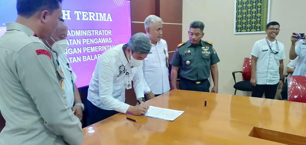 Danramil 05/Balaraja Hadiri Sertijab Camat Balaraja