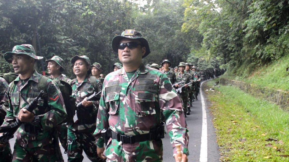 Sejarah Panji Siliwangi Disembunyikan Dari Kejaran Belanda: Komandan Kodim 0613/Ciamis Pimpin Langsung Hanmars dan Napak Tilas Peninggalan Militer