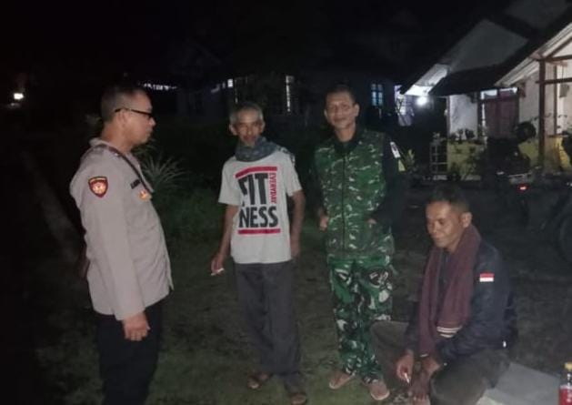 Secara Mobile Dalam Menjaga Harkamtibmas, Personel Polsek Sukadana Polres Ciamis Gelar Patroli KRYD