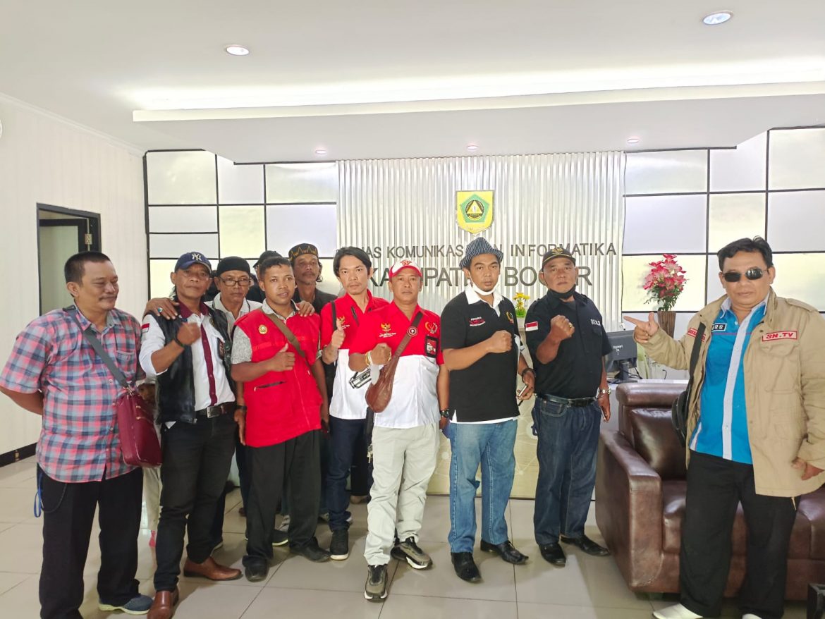 Pertanyakan dana publikasi senilai milyaran salah satu media, PWRI Bogor Raya datangi Diskominfo