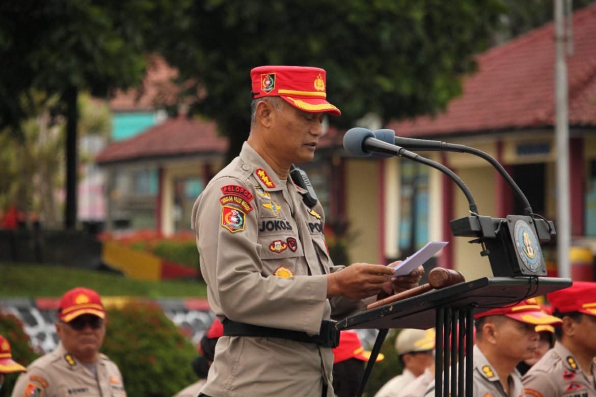 Upacara Pembukaan Pendidikan Pengembangan Spesialisasi Harkamtibmas Fungsi Teknis Kewilayahan Jajaran Polda Jabar