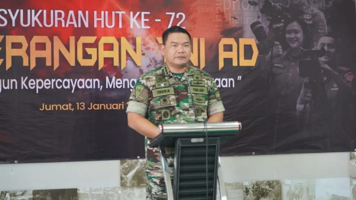 Pendam Jaya gelar Syukuran HUT ke-72 Penerangan TNI AD