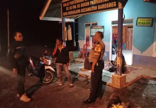 Polsek Ciamis Polres Ciamis Polda Jabar Patroli Malam Antisipasi Gangguan Kamtibmas