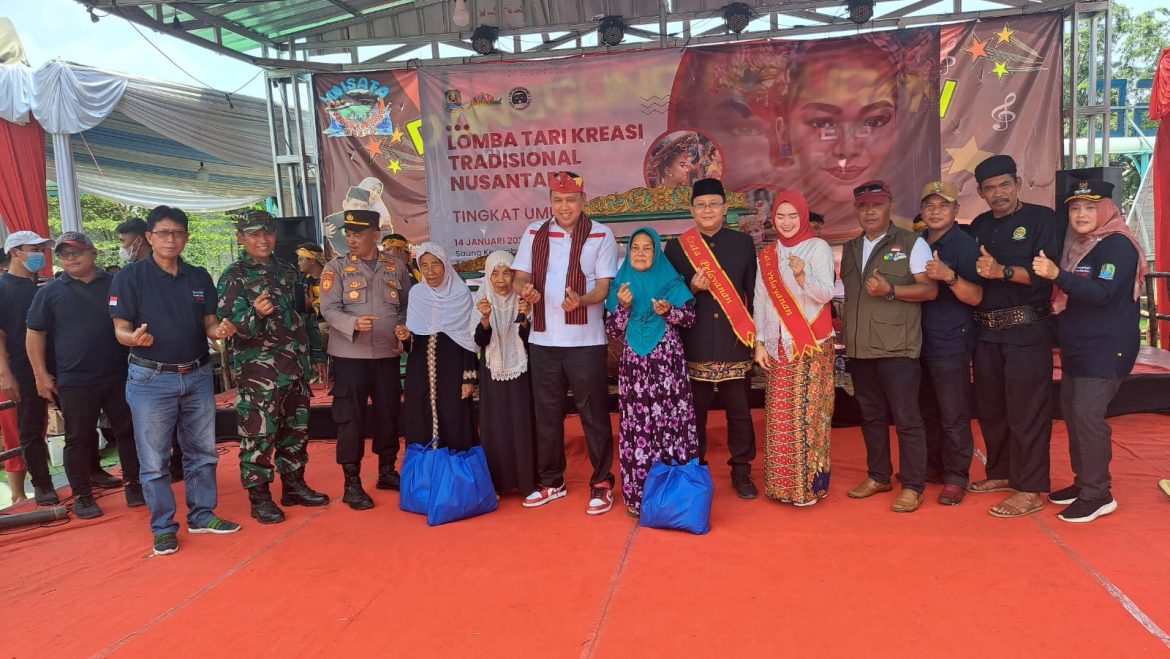Danramil 03/Teluk Pucung Hadiri Acara PESTA SENJA RABU