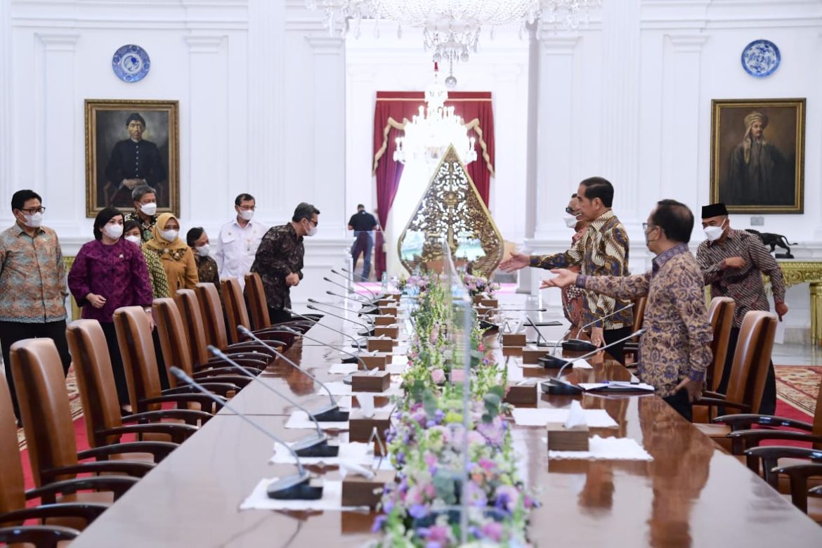 Presiden Jokowi Terima Anggota Komnas HAM Periode 2022-2027