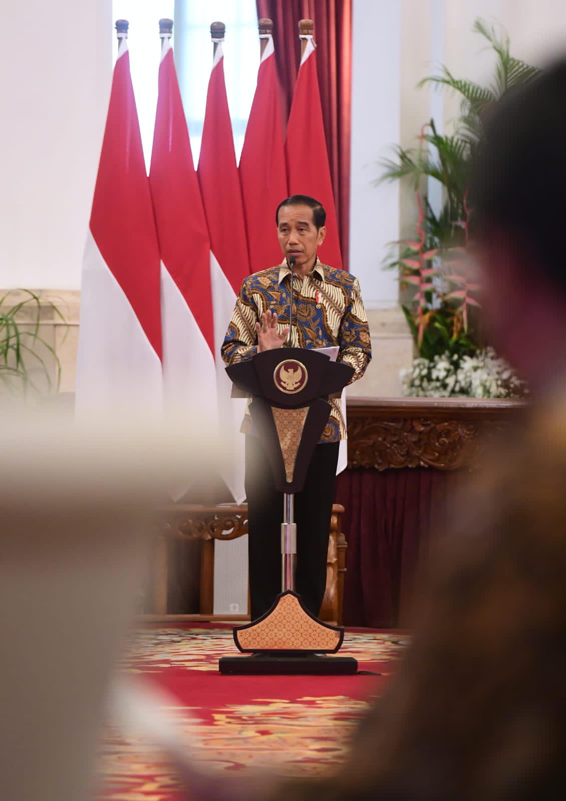 Presiden Jokowi Pimpin Sidang Kabinet Paripurna Perdana 2023 Bahas APBN