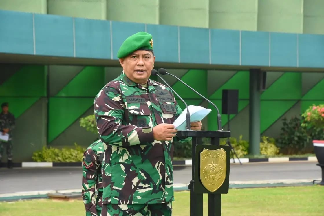 Perintah Harian Panglima TNI dibacakan pada Upacara Bendera Kodam Jaya
