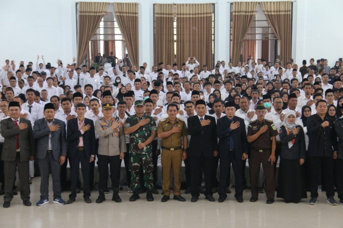 Hadiri Pelantikan PPS, Wabup Ciamis Minta Petugas Pahami Tata Aturan dan Junjung Tinggi Netralitas