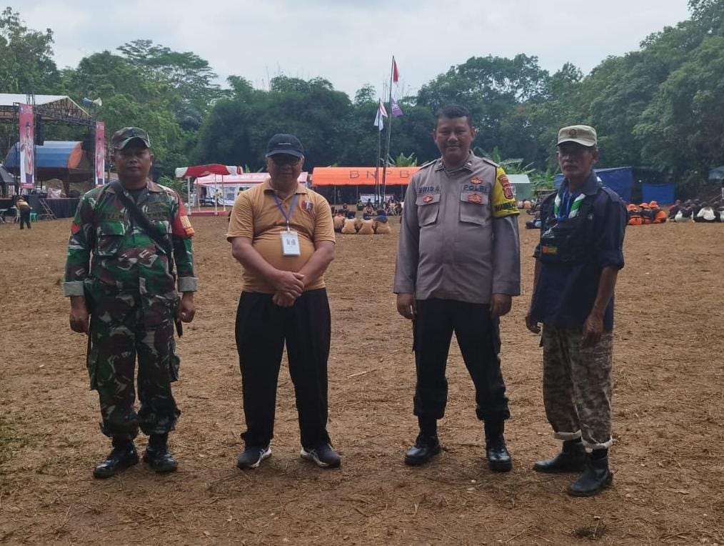 Monitoring Lomba Pramuka, Kapolsek Cijeungjing: Pastikan Tetap Aman dan Kondusif