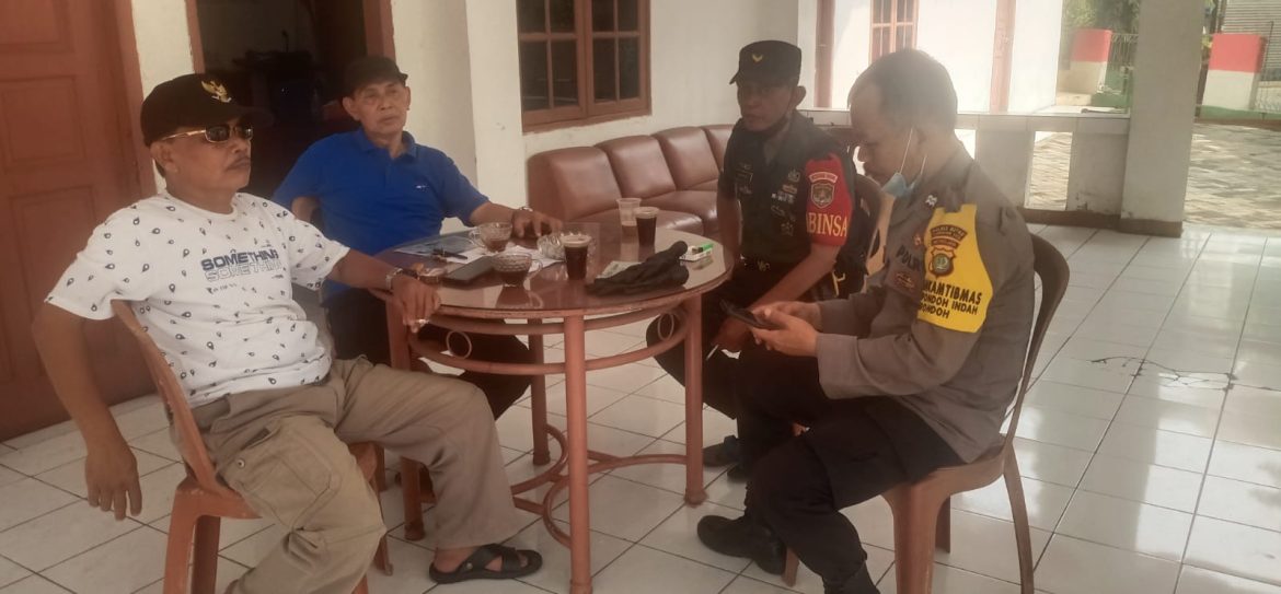 Ciptakan Situasi Kondusif, Babinsa Komsos Dengan Mitra Jaring