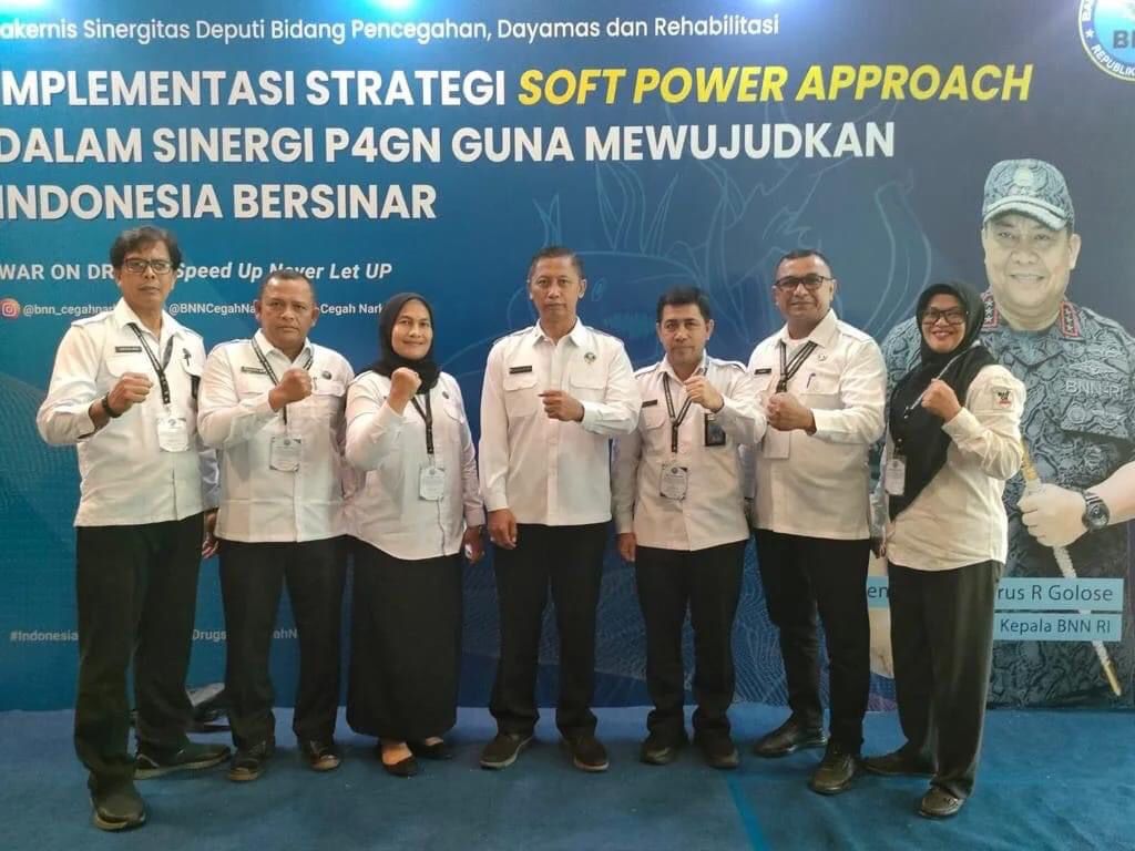 Kepala BNNP Aceh Menghadiri Kegiatan Acara Rakernis di Surabaya