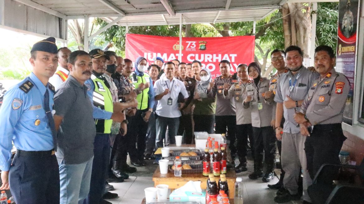 Program Jumat Curhat, Polresta Bandara Soekarno-Hatta Tampung Aspirasi Masyarakat