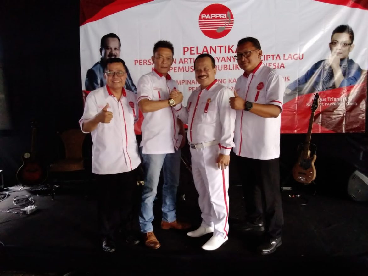 Pelantikan DPC PAPPRI Ciamis Masa Bakti 2023-2028: Dapat Menjadi Wadah Bagi Kreativitas Seniman Musik di Ciamis