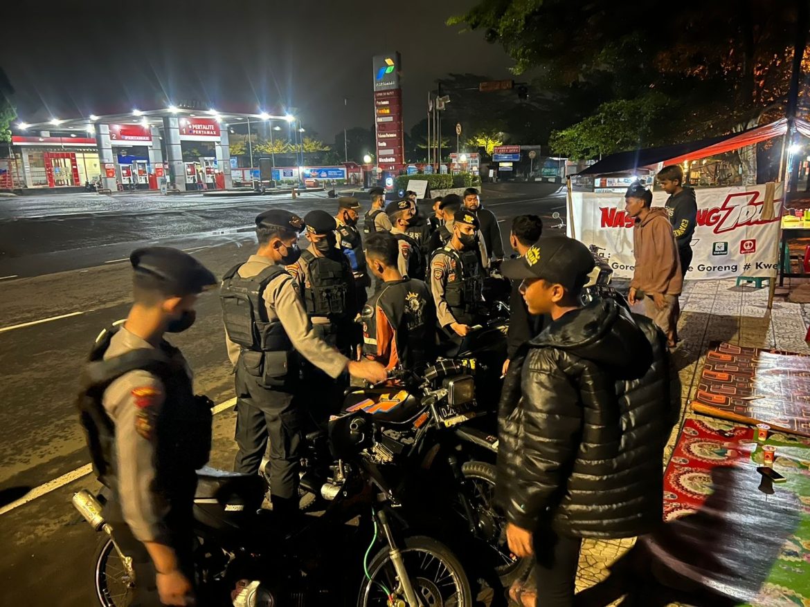 Antisipasi Gangguan C3 dan Balapa Liar, Polres Ciamis Masifkan Patroli KRYD
