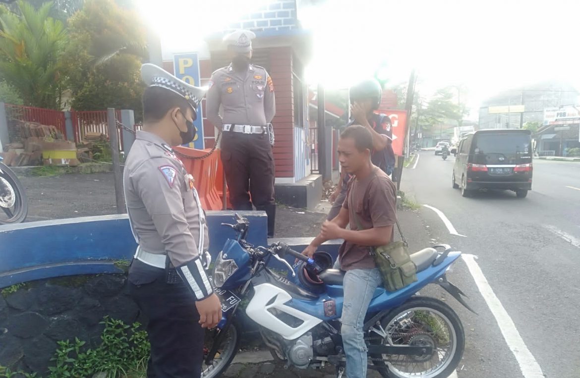 Sat Lantas Polres Banjar Terus Sosialisasikan Penerapan ETLE di Wilayah Hukum Polres Banjar