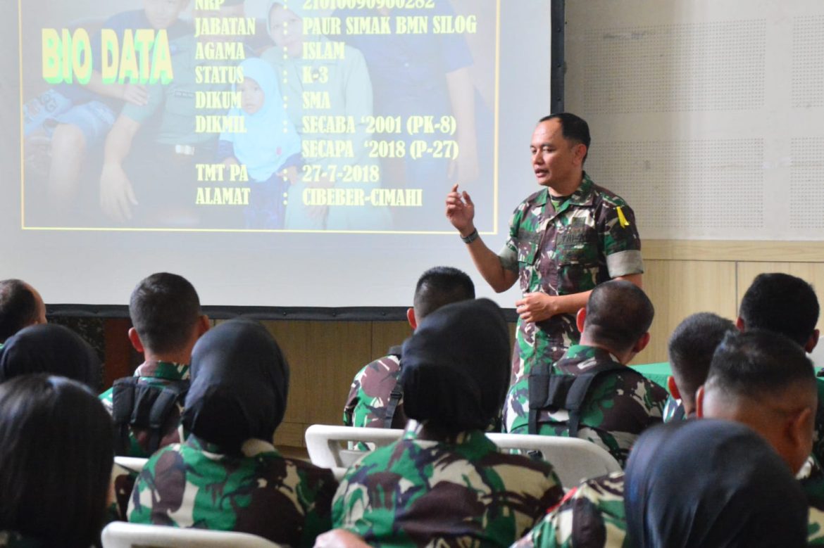 Denma Kodiklatad Selenggarakan Latihan Perorangan Dasar Umum TA 2023