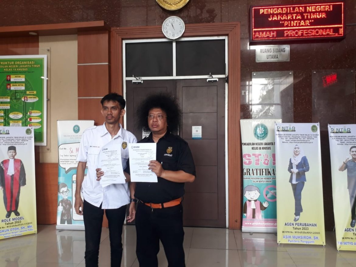 Akibat Salah Prosedur Polsek Duren Sawit Di Prapidkan Kuasa Hukum US Dan Z Di PN Jakarta Timur