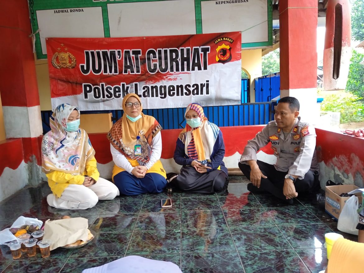 Dengar Keluhan Warga, Kapolsek Langensari Gelar Jumat Curhat